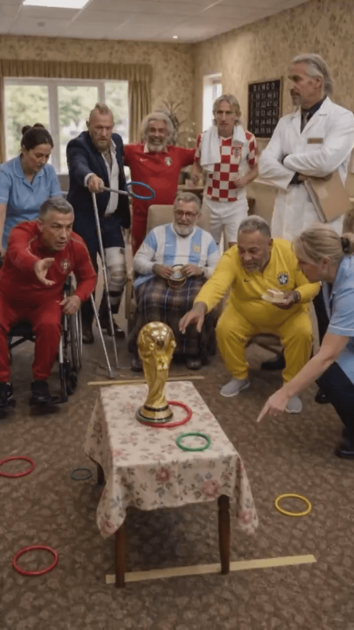 Football legends after retirement...